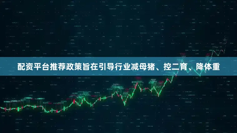 配资平台推荐政策旨在引导行业减母猪、控二育、降体重