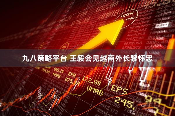 九八策略平台 王毅会见越南外长黎怀忠